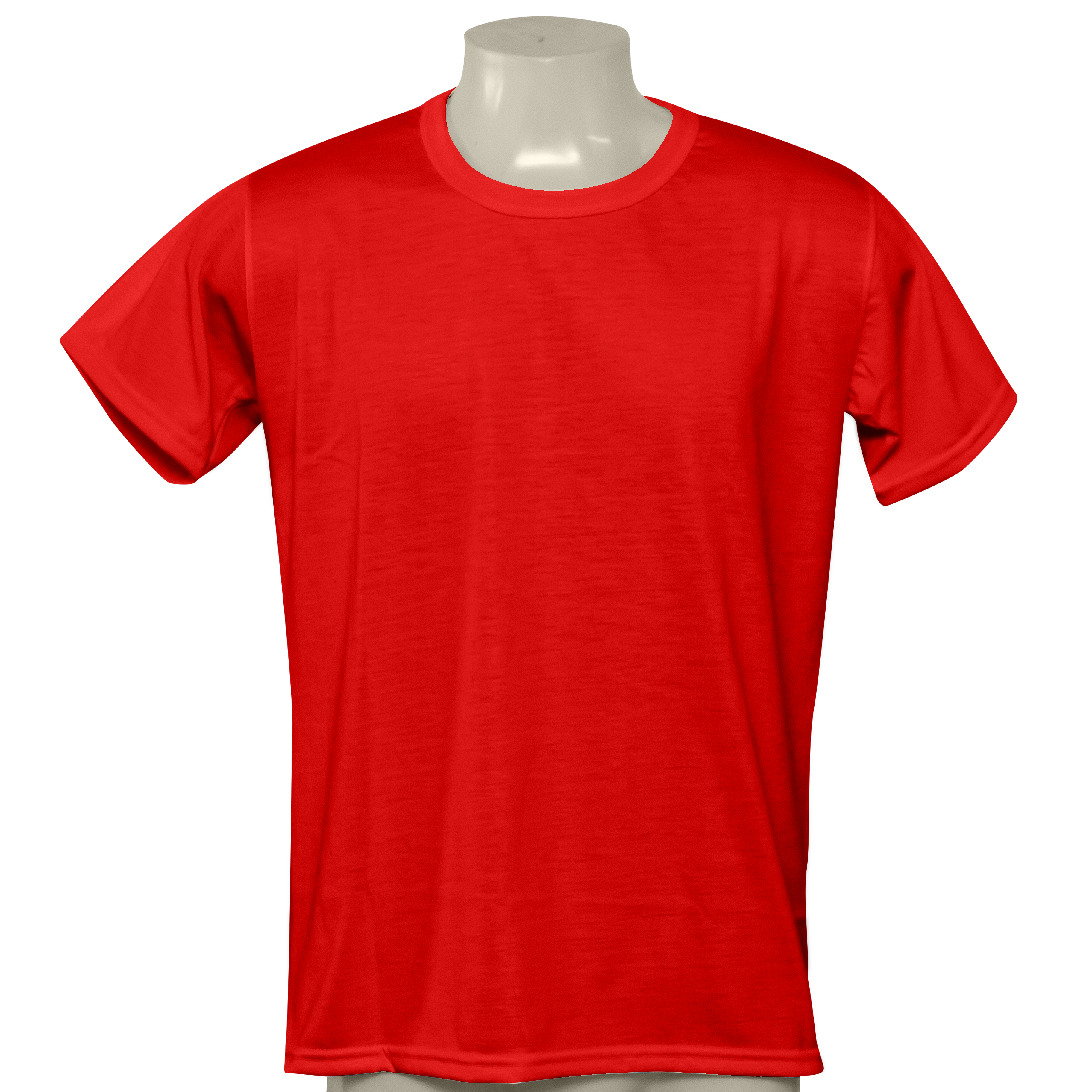 Camiseta Vermelha, Poliéster Para Sublimação