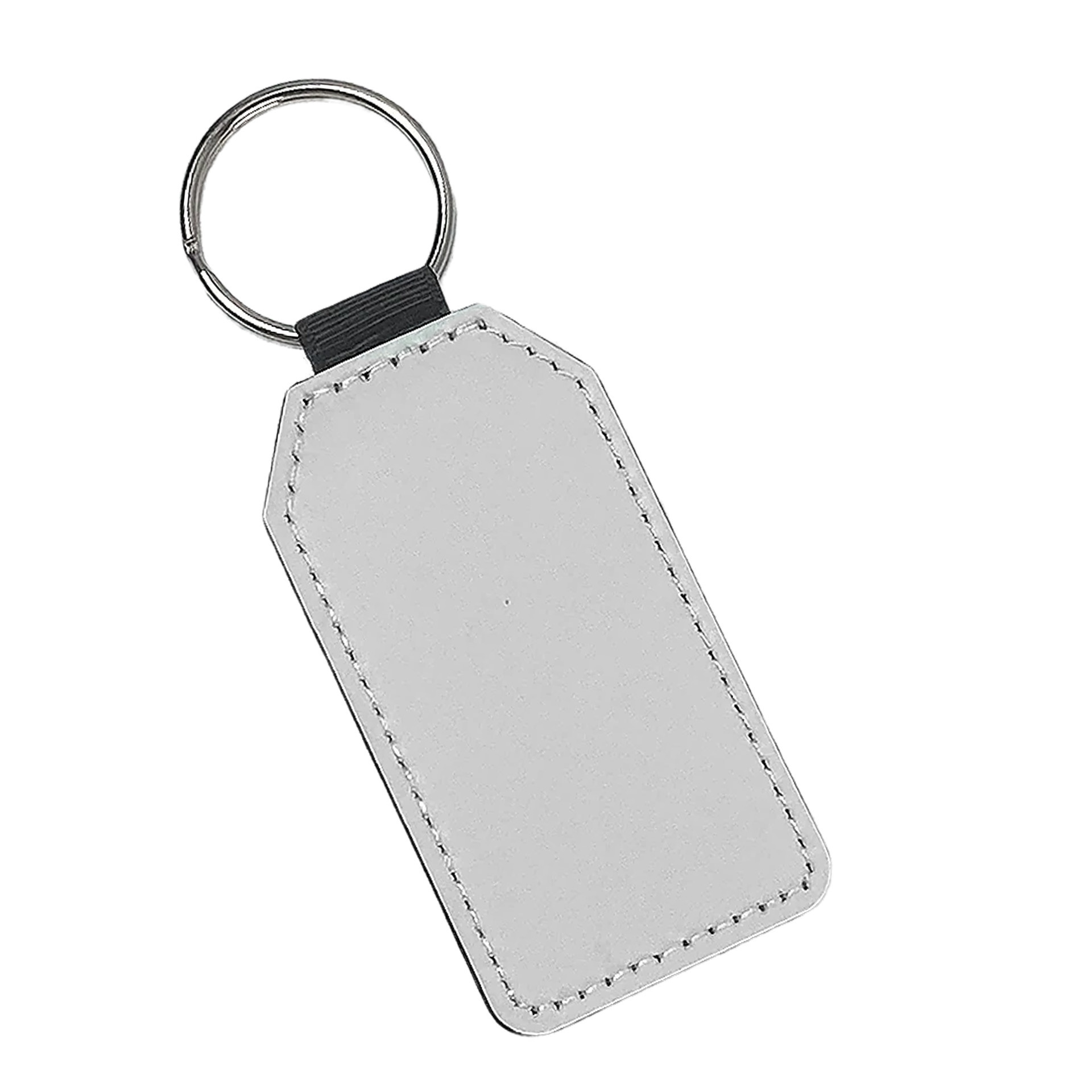 Chaveiro em PU para Sublimação Retangular