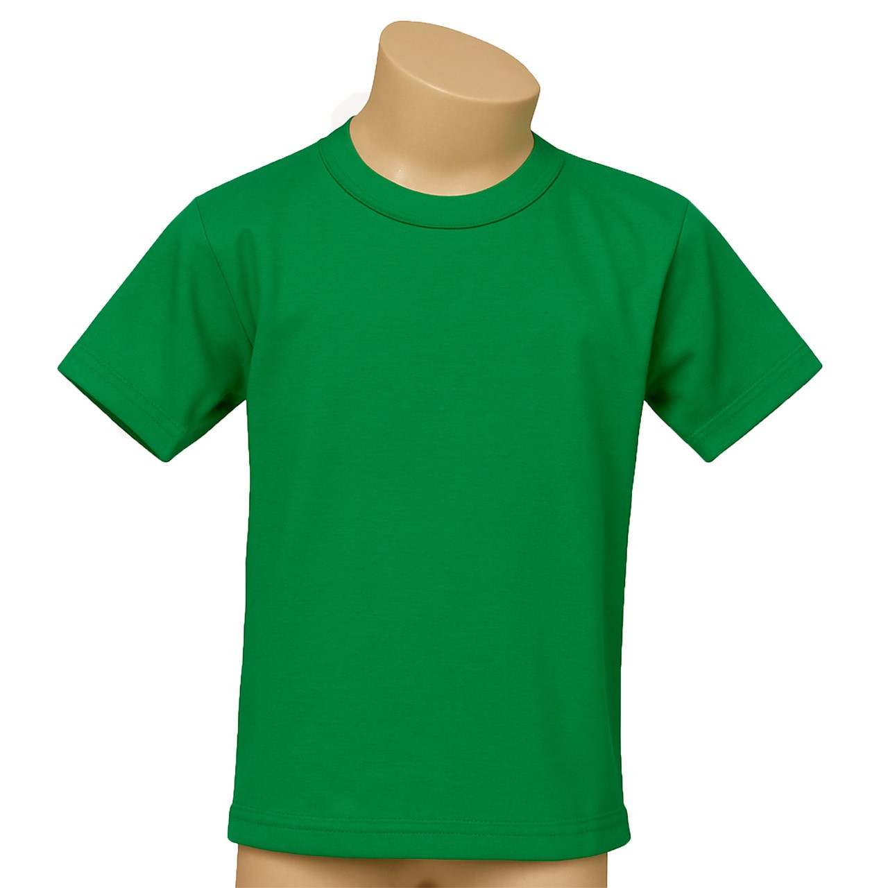 CAMISA INFANTIL POLIÉSTER VERDE BANDEIRA