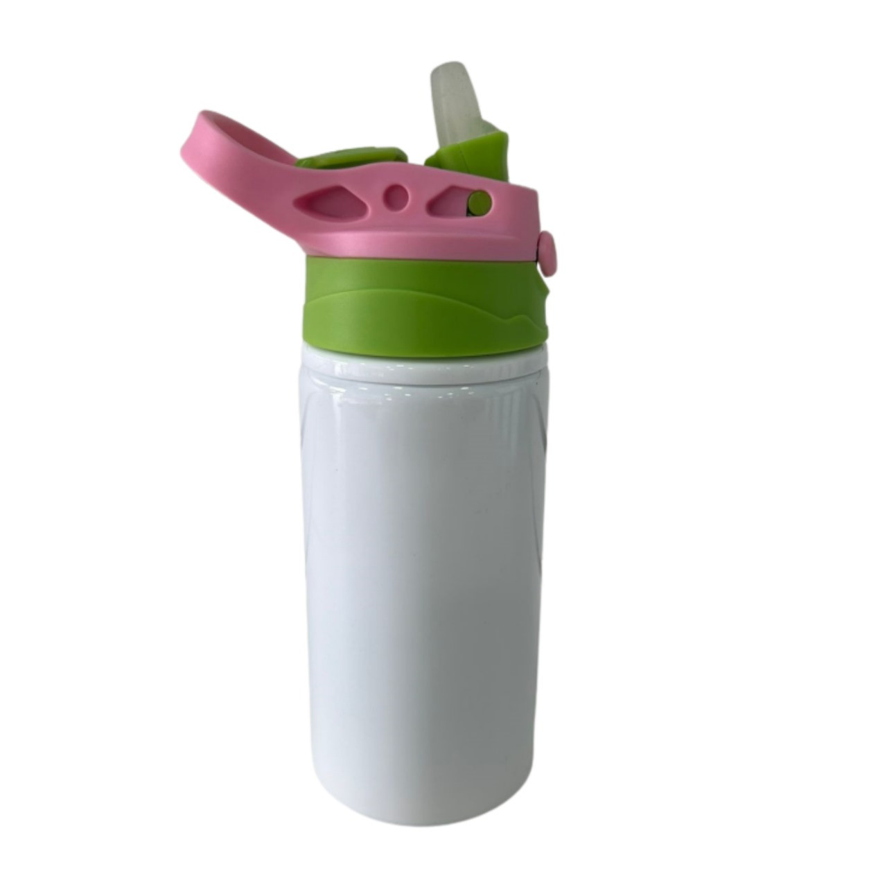 SQUEEZE ALUMINIO  500ML- TAMPA ROSA E VERDE