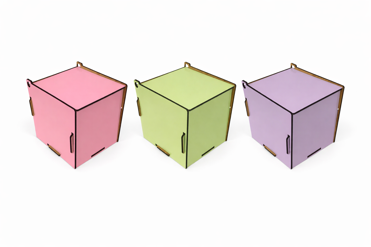 CAIXA EM MDF P/ UMA CANECA- DESMONTÁVEL