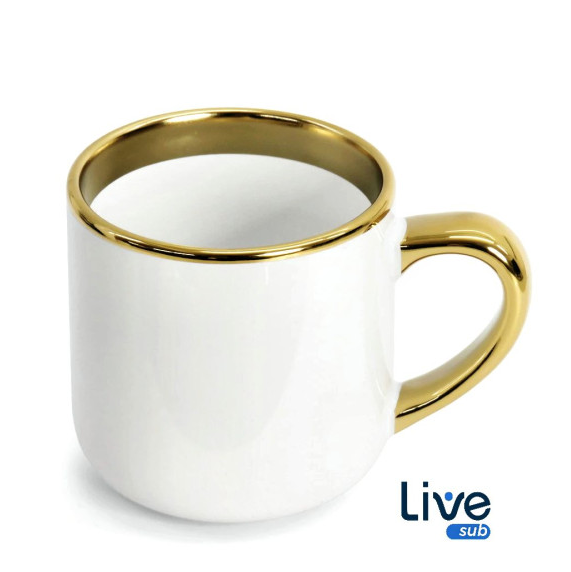 CANECA CERAMICA IMPERIAL BRANCA 400ML