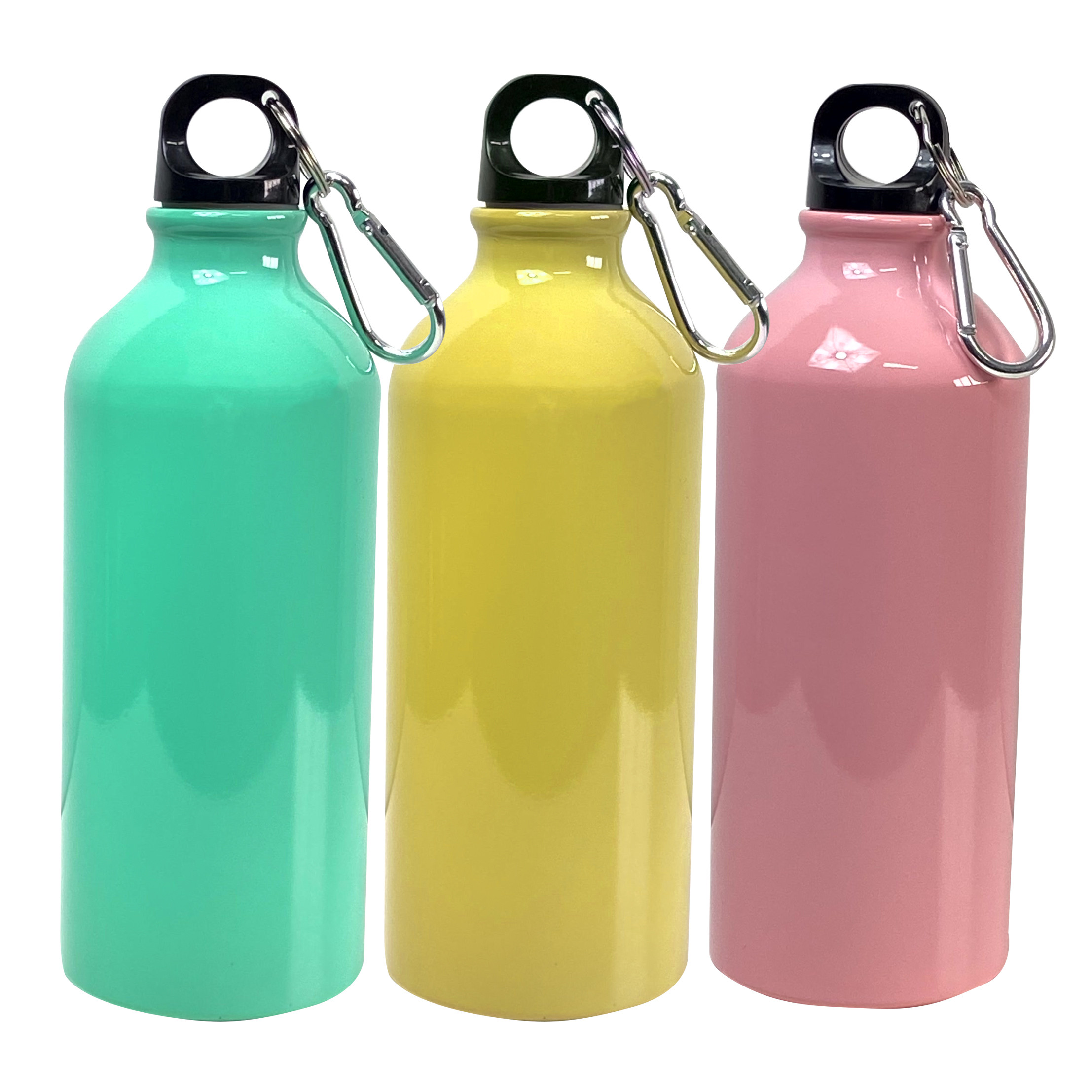 Squeeze Mosquetão Colorido 600ml