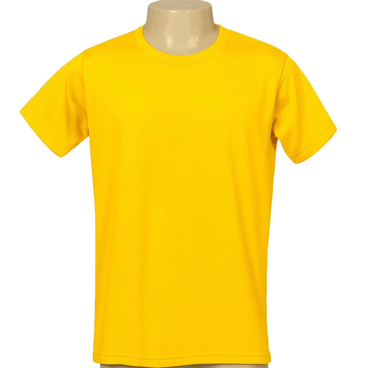 CAMISA POLIÉSTER AMARELO CANARIO