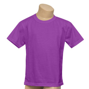 Camisa Infantil Roxo Neon