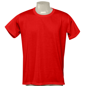 Camisa Poliéster Tradicional Vermelha