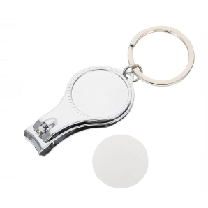 CHAVEIRO EM METAL- ABRIDOR E CORTADOR UNHA