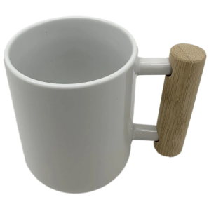 CANECA 325ML ALÇA E TAMPA BAMBU - LIVE