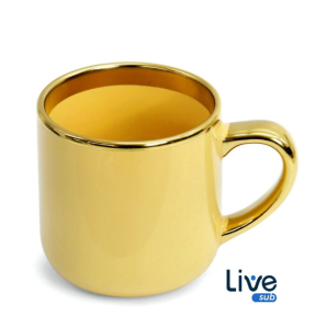 CANECA CERAMICA IMPERIAL AMARELA 400ML