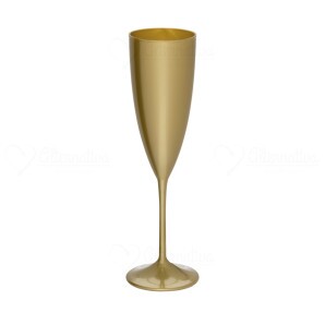 Taça de Champanhe 170 ml | Dourado