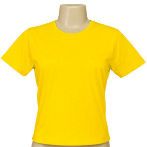 BABY LOOK AMARELO CANARIO