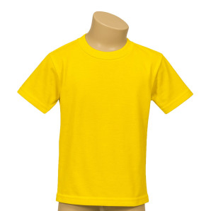 CAMISA INFANTIL AMARELO CANARIO