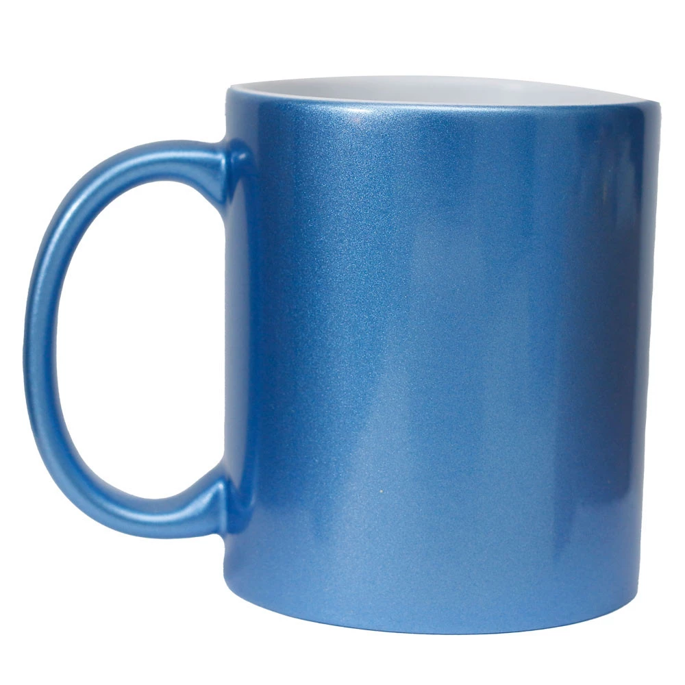 CANECA  AZUL PEROLADA