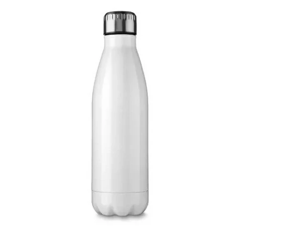 Garrafa Alumínio Modelo Cola Branca 500ml
