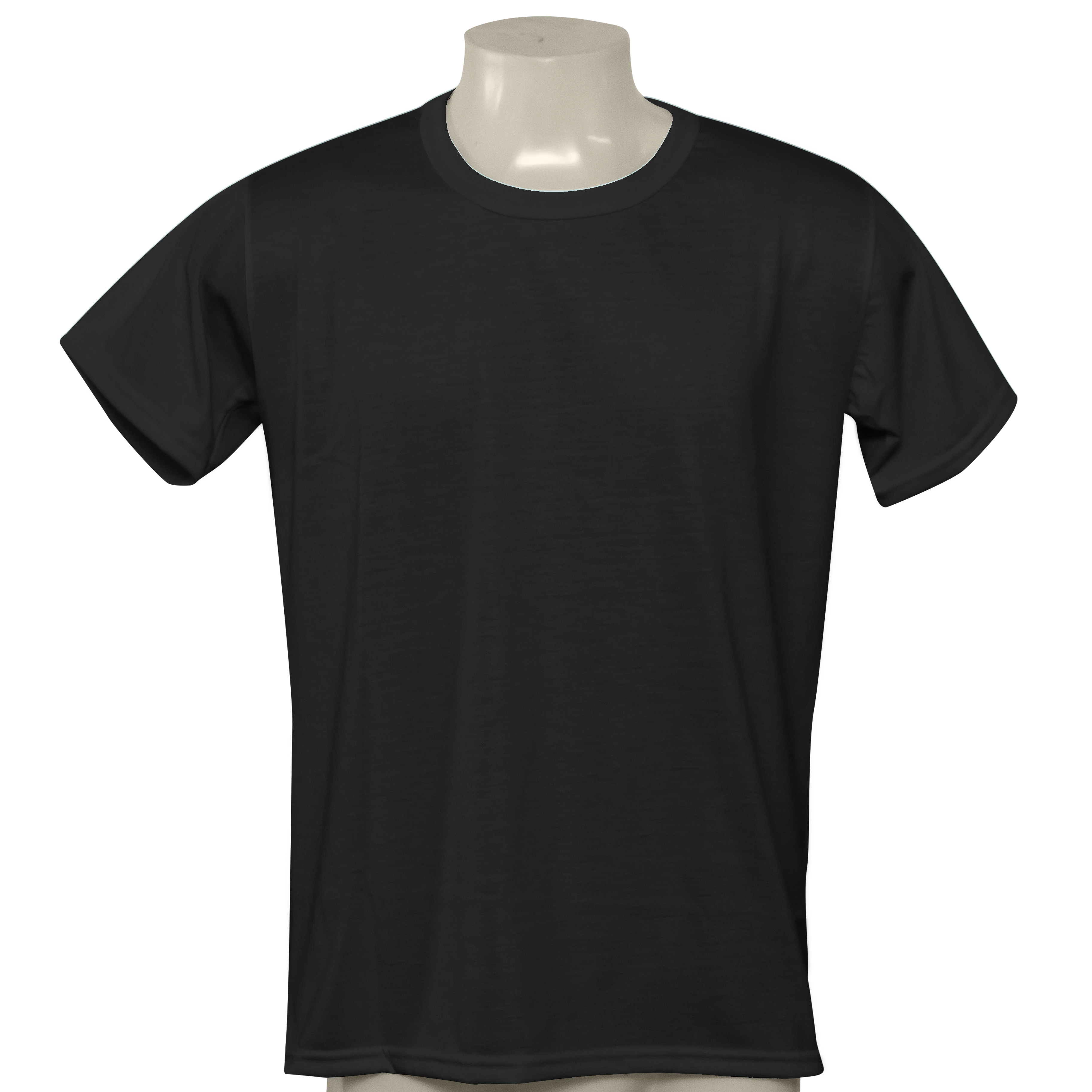 Camisa Poliéster Tradicional Preta