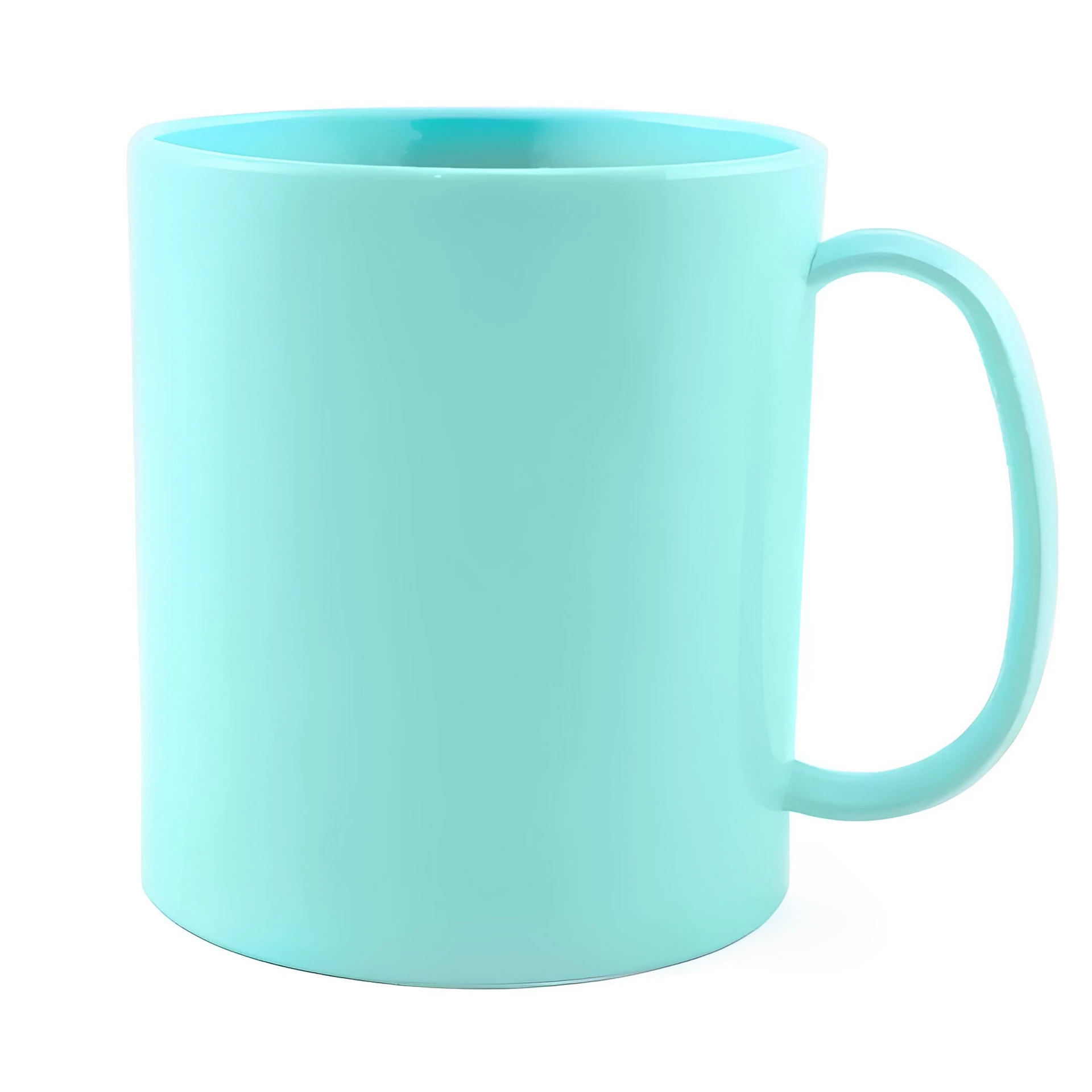 Caneca Plástica Para Sublimação Azul