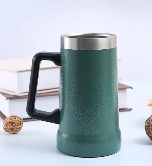 CANECA TÉRMICA INOX 710ML- VERDE