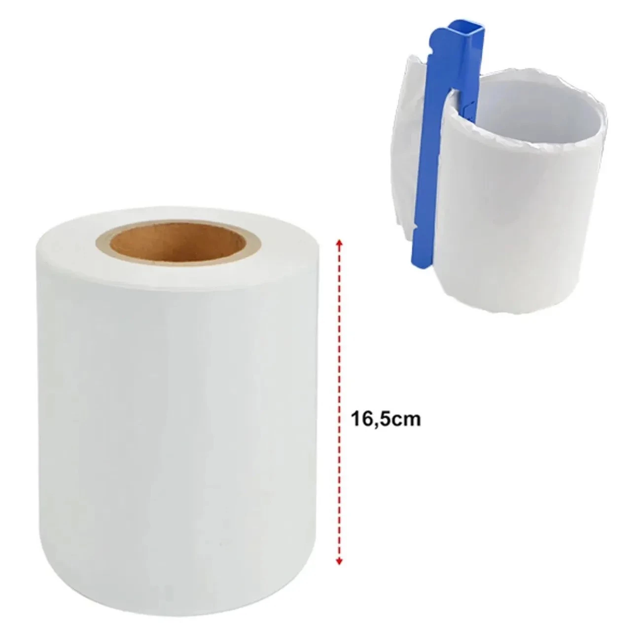 FILME TERMO ENCOLHIVEL 16,5 CM X 10 METROS