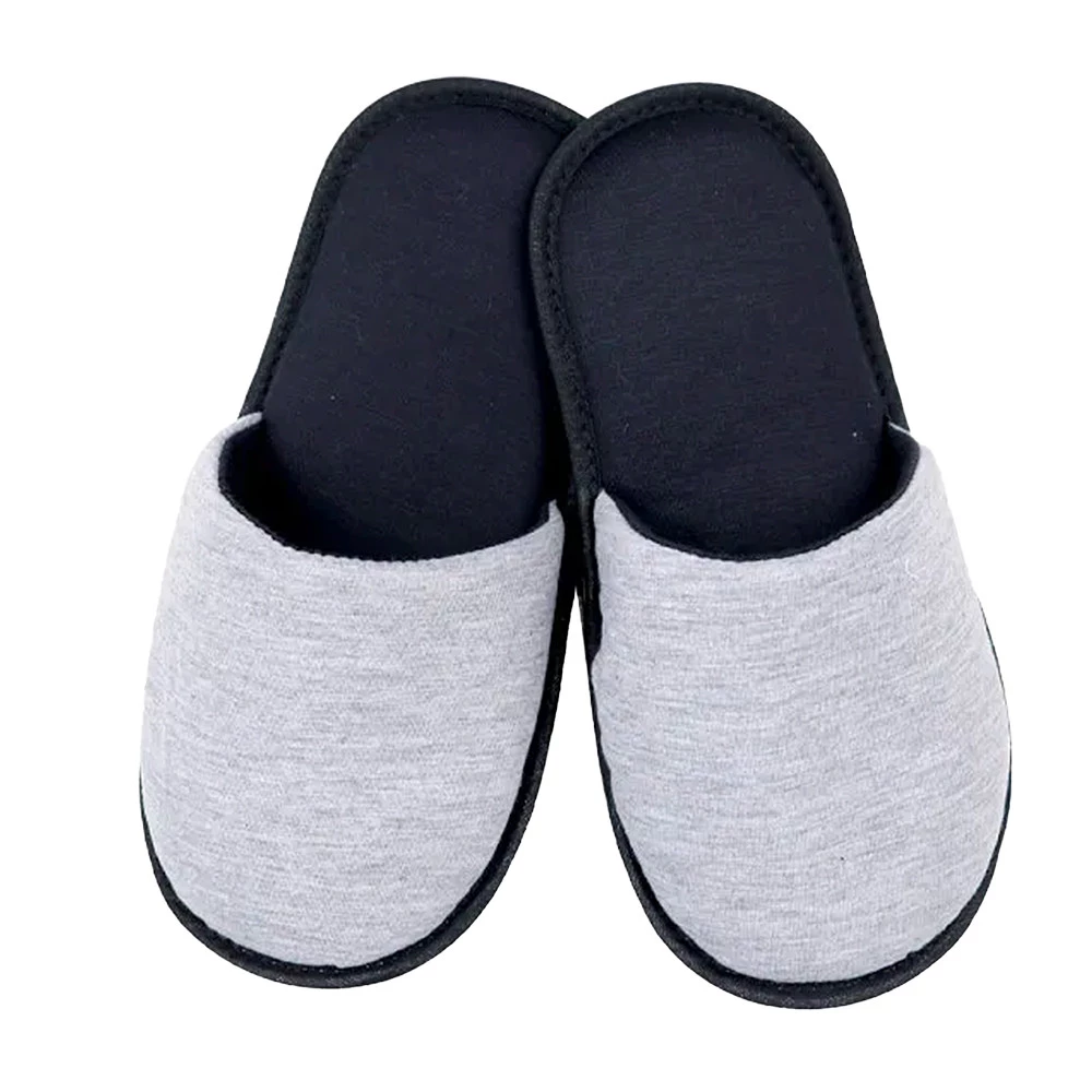 PANTUFA MESCLA/ PRETO
