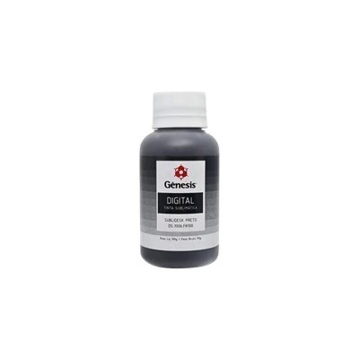 Tinta para sublimação Gênesis Preta  100 ML