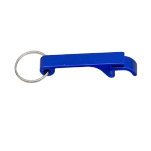 CHAVEIRO E ABRIDOR EM ALUMINIO- AZUL