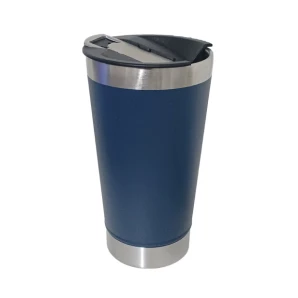 Copo Térmico Inox AZUL  C/ Abridor de Garrafa