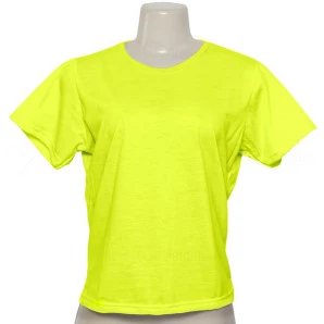Baby Look Amarela Neon