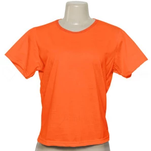 Baby Look Laranja Neon 