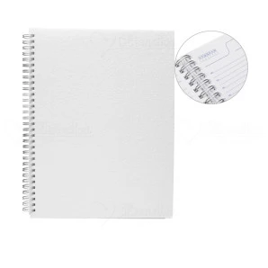 Caderno Grande Permanente | Capa Pet Dura Sublimável