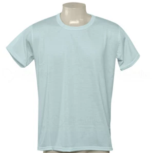 Camiseta Poliéster Tradicional Azul