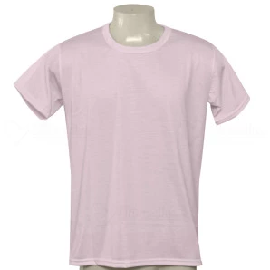 Camiseta Poliéster Tradicional Rosa