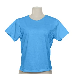 Baby Look Azul Neon