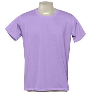 Camisa Poliéster Tradicional Lilás