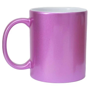 CANECA LILÁS PEROLADA- 325 ML
