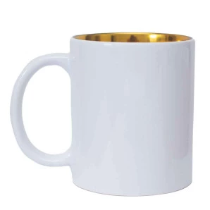 CANECA INTERIOR CROMADA dourada