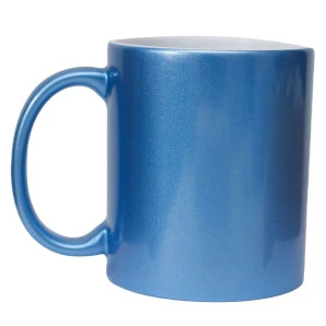 CANECA  AZUL PEROLADA