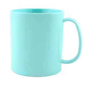 Caneca Plástica Para Sublimação Azul