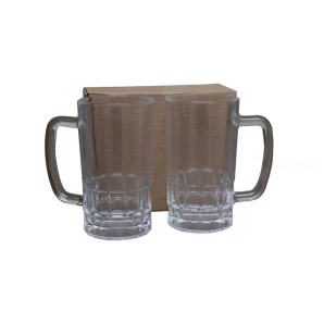 Caneco de Chopp Vidro 590ml 2 Un