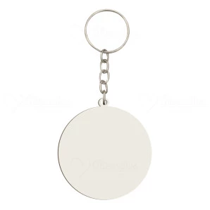 Chaveiro MDF Redondo | Kit com 12