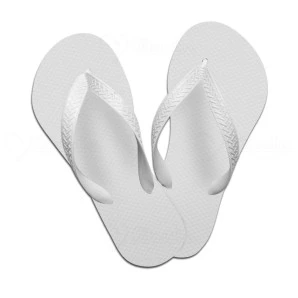 Chinelo Branco com Tira Branca