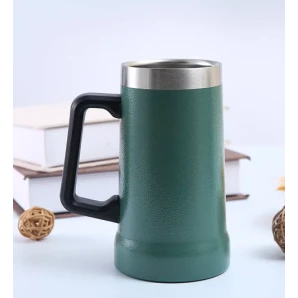 CANECA TÉRMICA INOX 710ML- VERDE