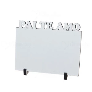 MDF 10x15 com Suporte Escrita Pai Te Amo