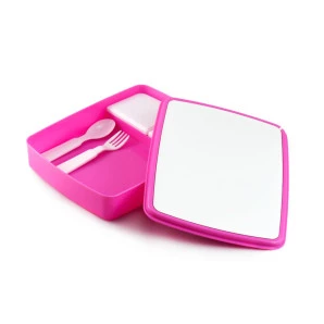 Pote de Marmita Rosa com Kit Interno.