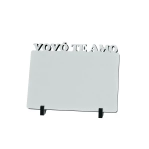 MDF 10x15 com Suporte Escrita  Vovó Te Amo