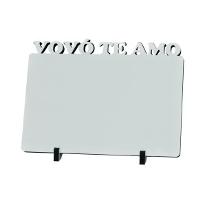 MDF 20x28 com Suporte Escrita  Vovó Te Amo