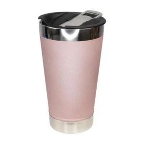 Copo Térmico Inox ROSE C/ Abridor de Garrafa