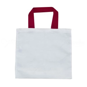 Sacola Ecobag com Alça Vermelha
