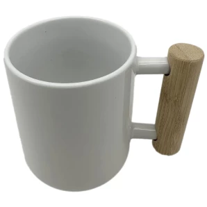 CANECA 325ML ALÇA E TAMPA BAMBU - LIVE