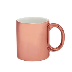CANECA CROMADA ROSE GOLD 325 M
