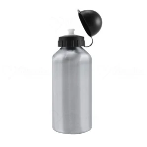 Squeeze Alumínio Prata Bolinha 600ml